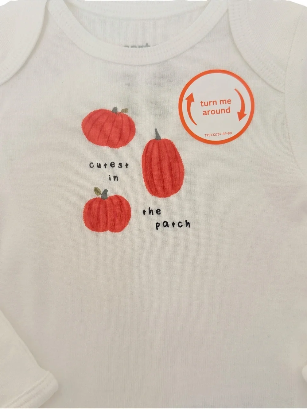 Carter's Newborn Halloween Pumpkin 2 Pc Outfit Set NWT - Picture 4 of 10